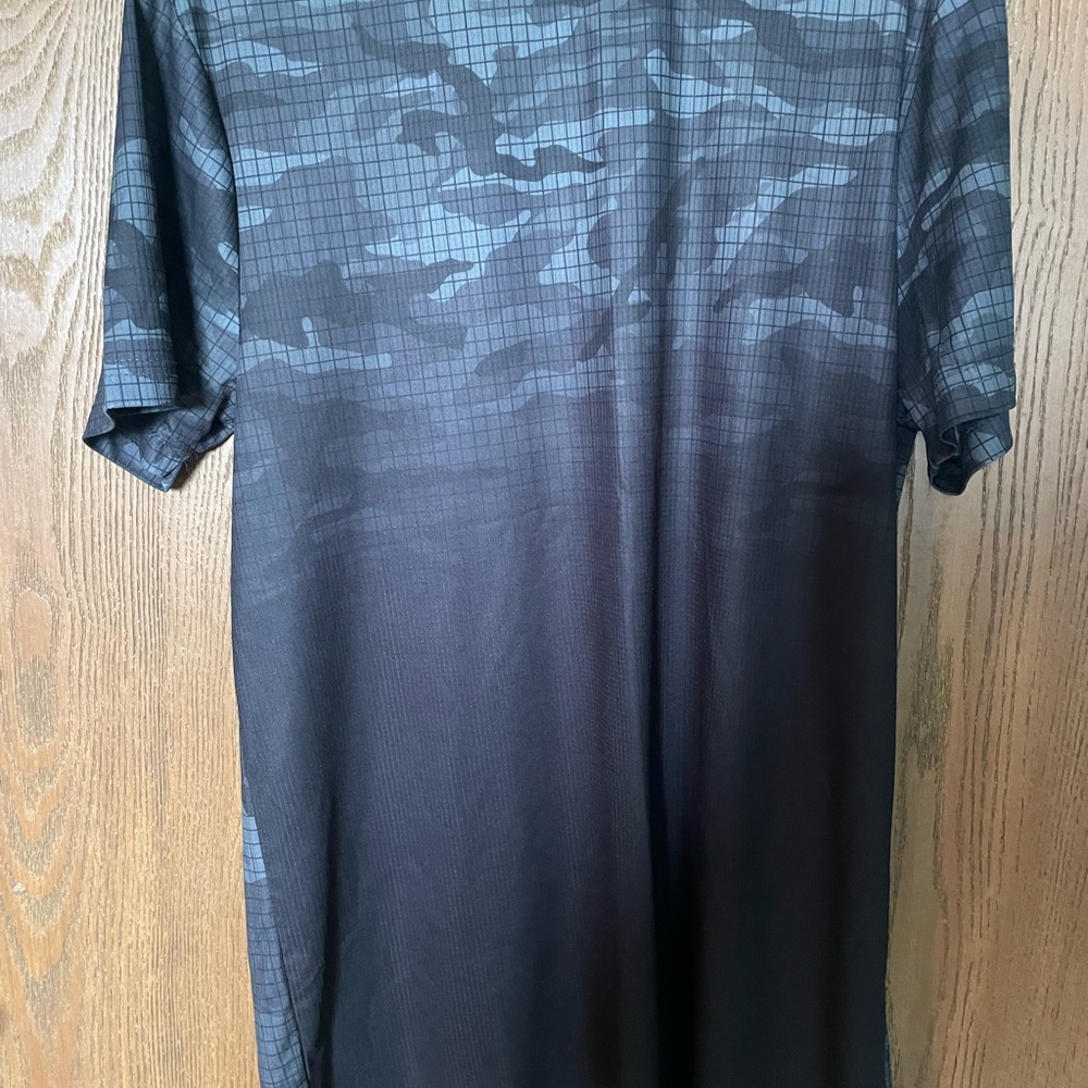 Men's Black Camouflage Shirt